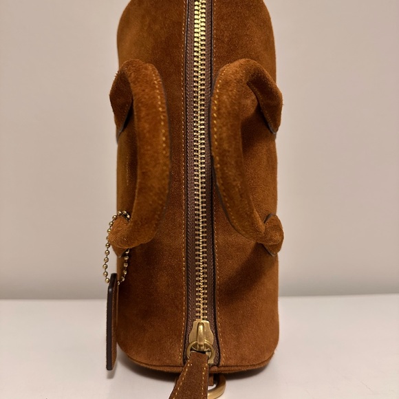 Coach Compass 25 Bag Suede - Picture 5 of 9